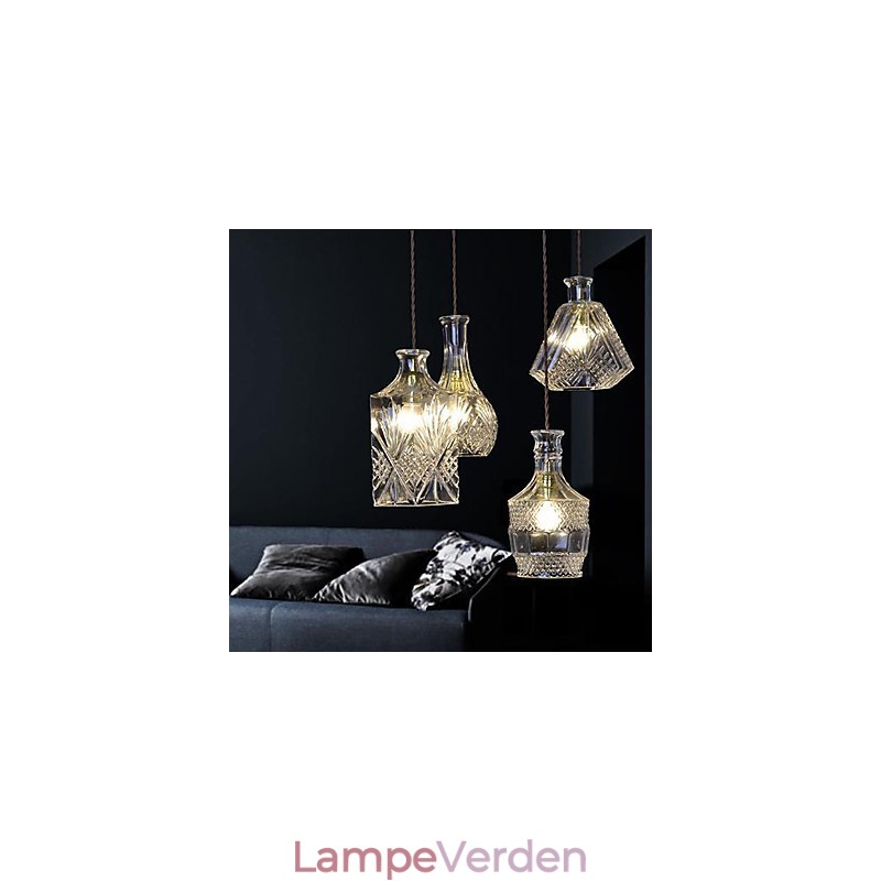 Moderne moderne mini-stil metal lysekrone