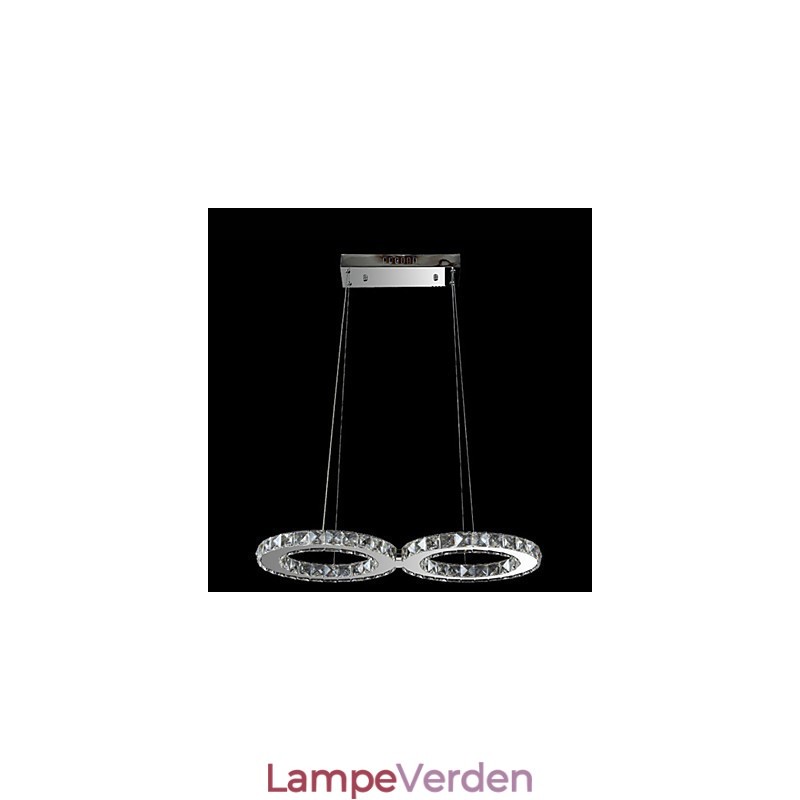 Crystal Ceiling Pendel Light Lysekrone Belysningsarmaturer