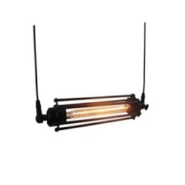 Loft Retro Lysekrone Pendel Light Classic Vintage Lampe Country Metal Light
