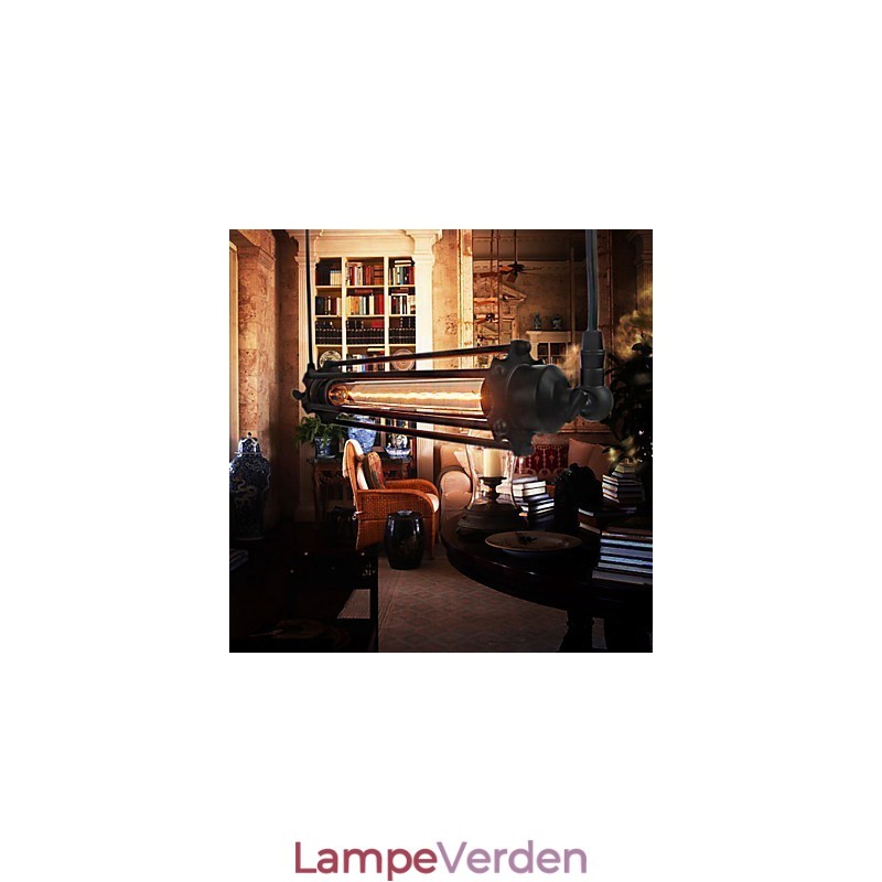 Loft Retro Lysekrone Pendel Light Classic Vintage Lampe Country Metal Light