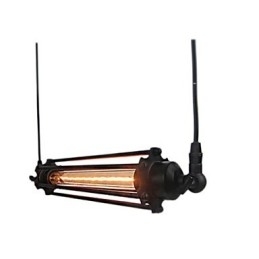Loft Retro Lysekrone Pendel Light Classic Vintage Lampe Country Metal Light