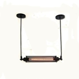 Loft Retro Lysekrone Pendel Light Classic Vintage Lampe Country Metal Light
