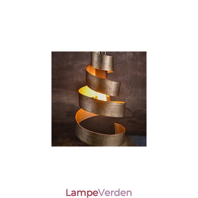 Retro jernlampe Moderne, minimalistisk industriel lysekrone
