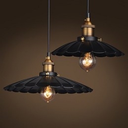 Retro klassisk europæisk stil pendel metal kunst droplight