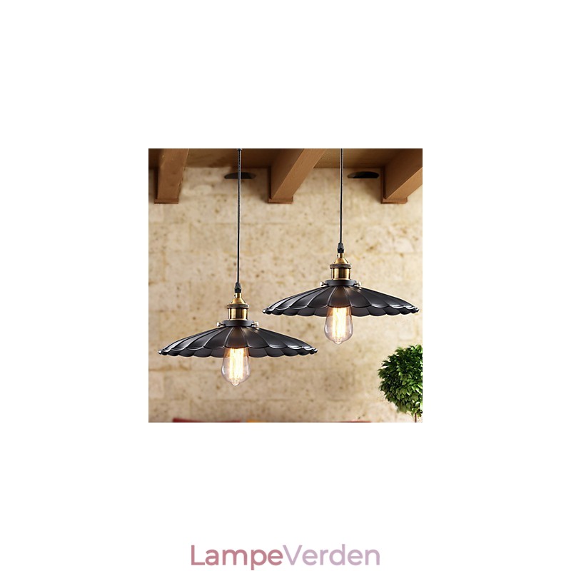 Retro klassisk europæisk stil pendel metal kunst droplight