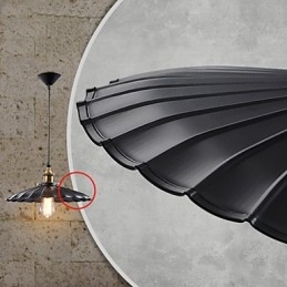 Retro klassisk europæisk stil pendel metal kunst droplight