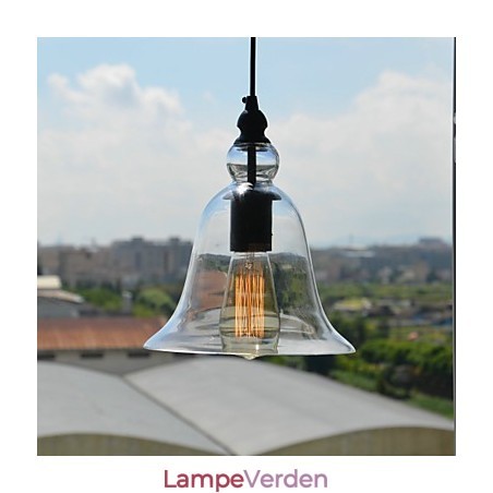 Traditionel klassisk vintage skål pendel i ministil