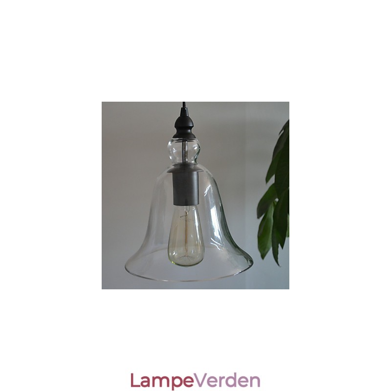 Traditionel klassisk vintage skål pendel i ministil