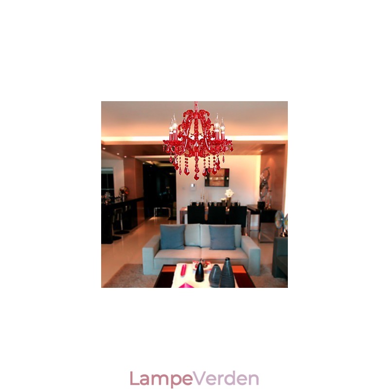 Moderne moderne krystal krom metal lysekrone
