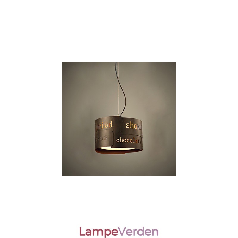 LOFT Moderne Mode Nordisk Kunst Kreativ Stof Pendel Lampe Cafe Lampe Pendel Dia 35cm