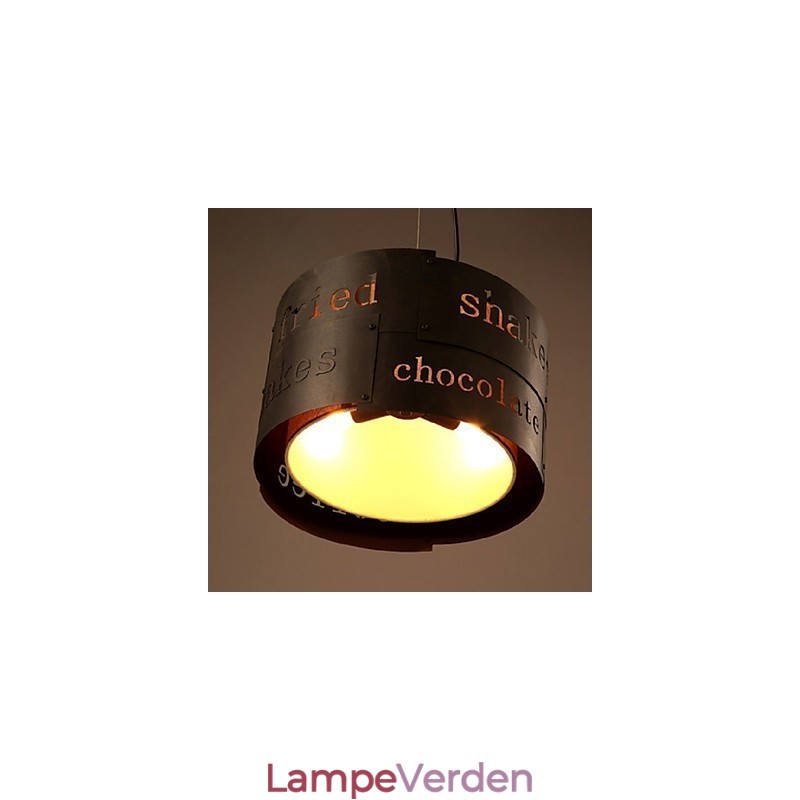 LOFT Moderne Mode Nordisk Kunst Kreativ Stof Pendel Lampe Cafe Lampe Pendel Dia 35cm