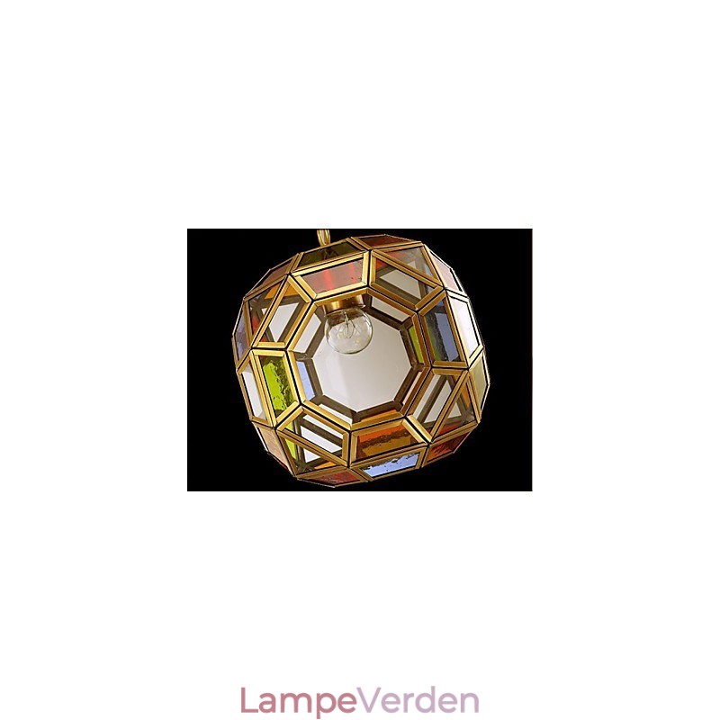 Verandalampe Lys Balkonlampe Eksotisk lille kobber lysekrone