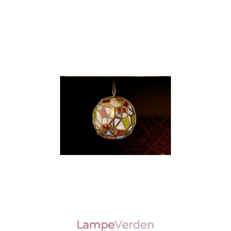 Verandalampe Lys Balkonlampe Eksotisk lille kobber lysekrone