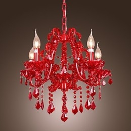 Moderne moderne krystal krom metal lysekrone