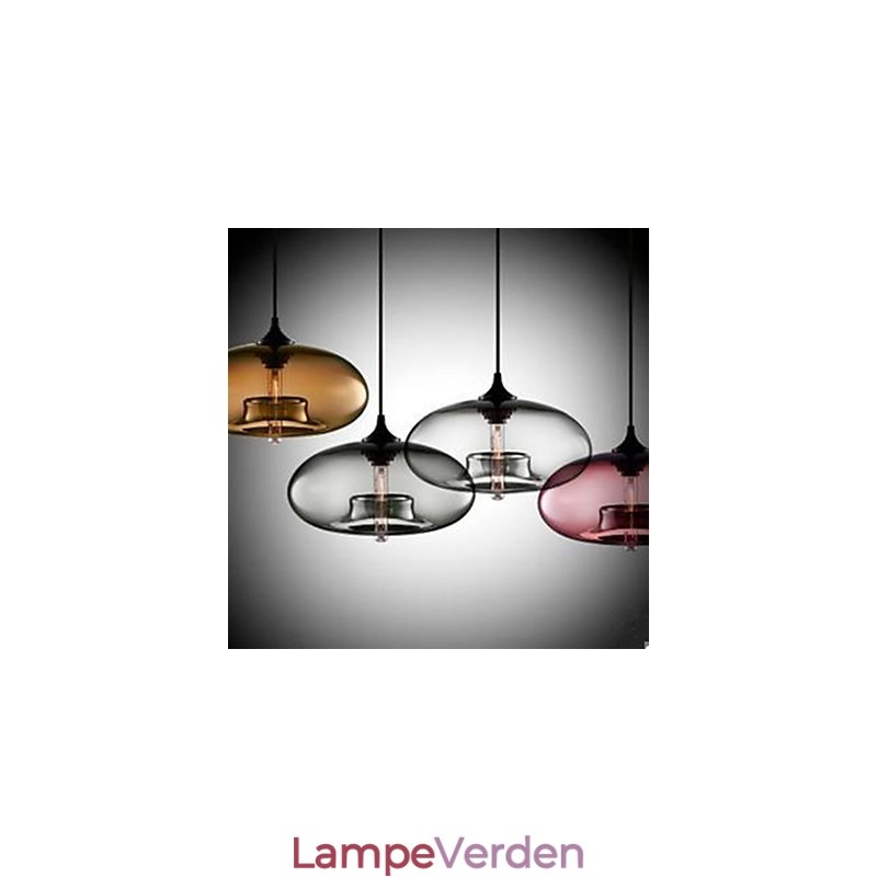 Den cirkulære glaslysekrone