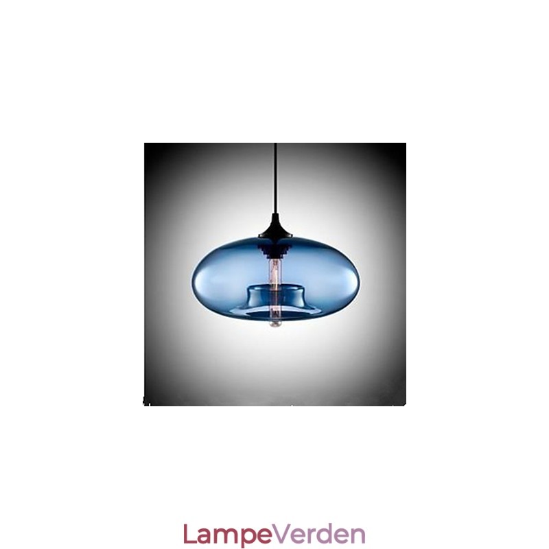 Den cirkulære glaslysekrone