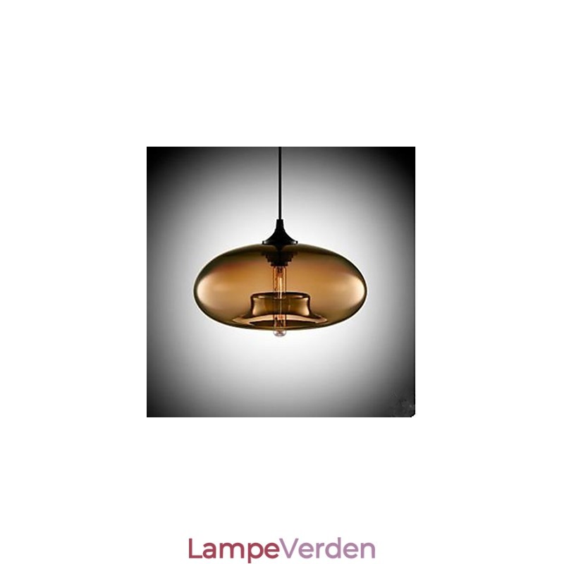 Den cirkulære glaslysekrone