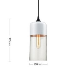 Nordic Creative Stair Shop's Art Smedejernsglas lysekronelampe