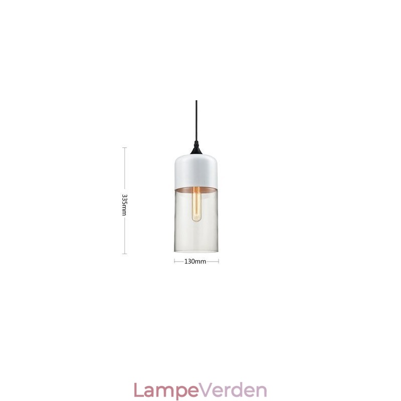 Nordic Creative Stair Shop's Art Smedejernsglas lysekronelampe