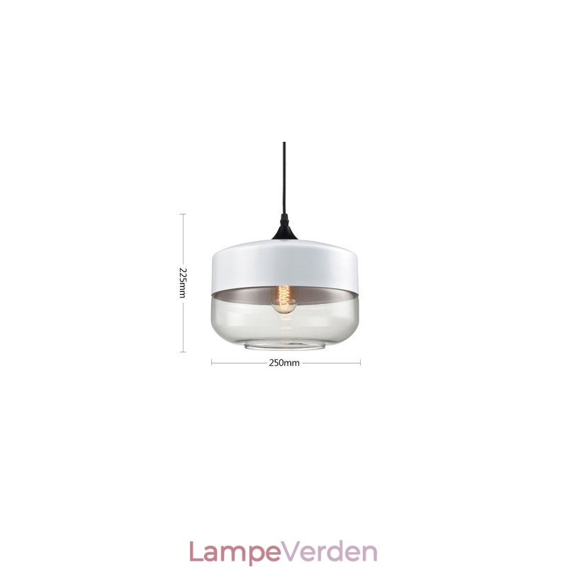 Nordic Creative Stair Shop's Art Smedejernsglas lysekronelampe