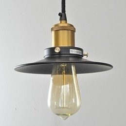 Country Mini Style Painting Metal Pendel Light