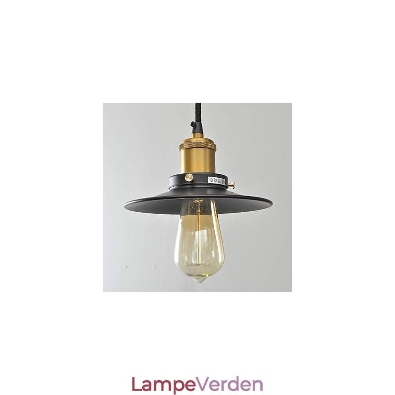Country Mini Style Painting Metal Pendel Light
