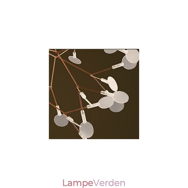 Country Designers antik messing metal lysekrone