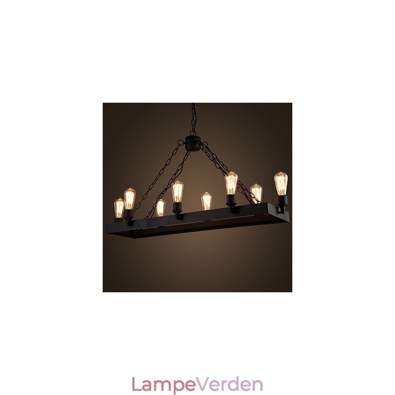 Moderne Retro Loft Lysekrone Amerikansk Land Lysekrone Kreativ Industriel Cafe Lampe Lys