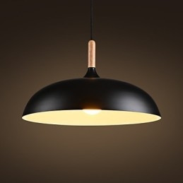 Retro Pendel Maling Træ+Metal Cafe pendellamper