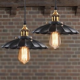 Retro klassisk europæisk stil pendel metal kunst droplight
