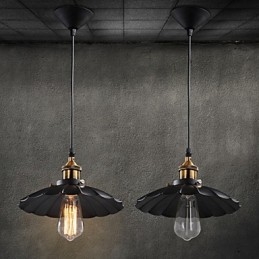 Retro klassisk europæisk stil pendel metal kunst droplight