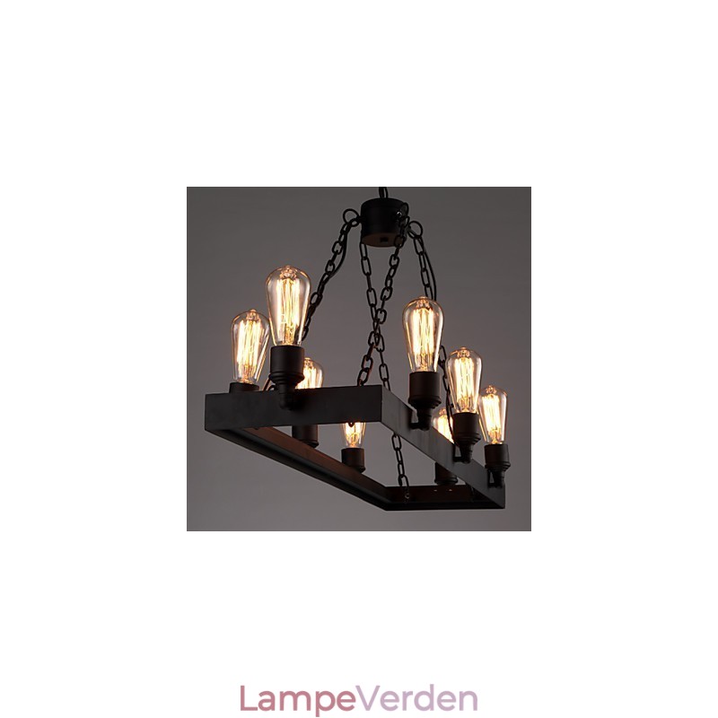 Moderne Retro Loft Lysekrone Amerikansk Land Lysekrone Kreativ Industriel Cafe Lampe Lys