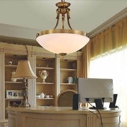 Jane Marble belysning Art Copper lampe