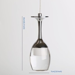 Pendellamper 1 lys Mini stil moderne moderne metal