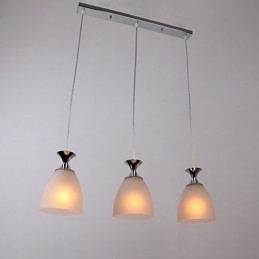 Moderne moderne ø mini-stil krom pendellampe