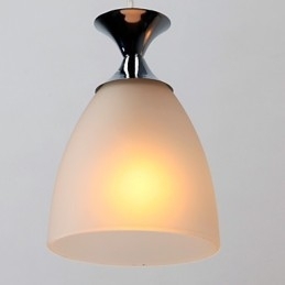 Moderne moderne ø mini-stil krom pendellampe