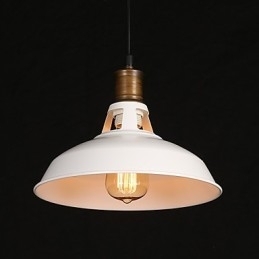 Amerikansk Country Style Originalitet Single Head Smedejern Hollow Out Droplight Lampe