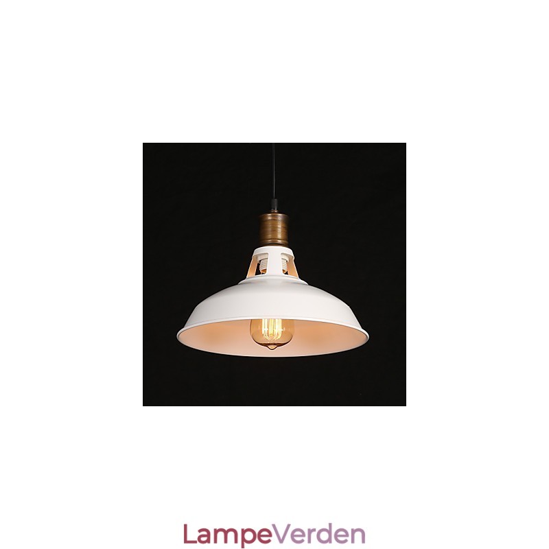 Amerikansk Country Style Originalitet Single Head Smedejern Hollow Out Droplight Lampe