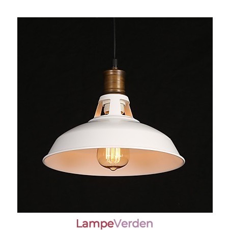 Amerikansk Country Style Originalitet Single Head Smedejern Hollow Out Droplight Lampe