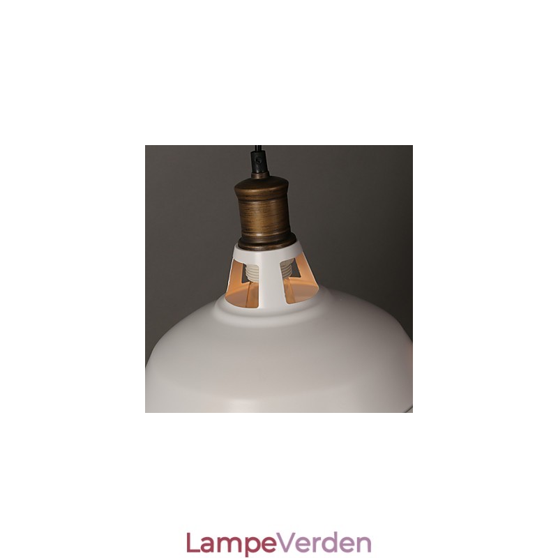 Amerikansk Country Style Originalitet Single Head Smedejern Hollow Out Droplight Lampe