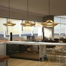 Country galvaniseret metal pendant lys garage