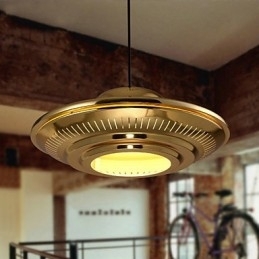 Country galvaniseret metal pendant lys garage