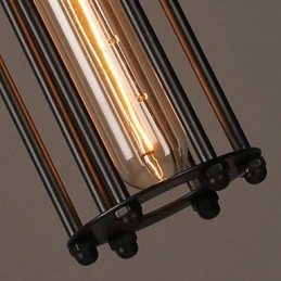 Kreativ europæisk stil gendannelse af gamle måder Smedejern Alcatraz enkelthoved droplight