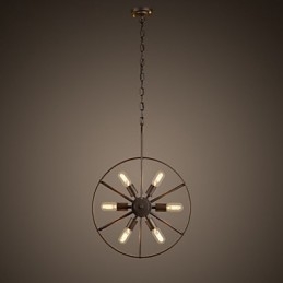 Retro Klassiske Metal Loftslamper Simple Pendel Lamper Cafe Pendel