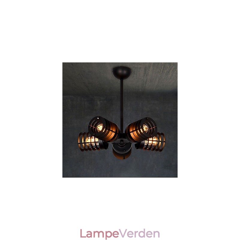 Retro Klassiske Metal Loftslamper Simple Pendel Lamper Cafe Pendel