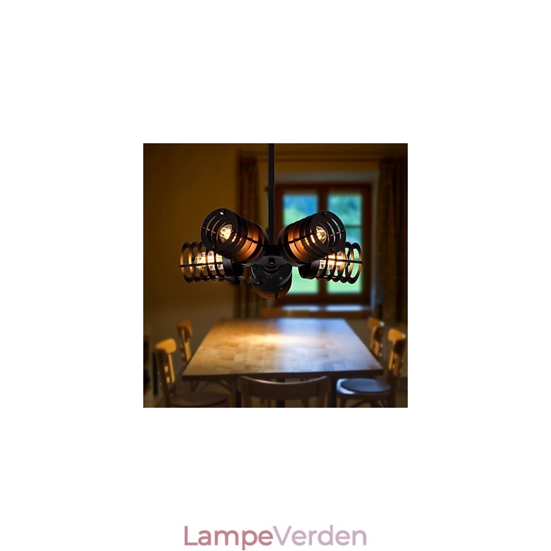 Retro Klassiske Metal Loftslamper Simple Pendel Lamper Cafe Pendel