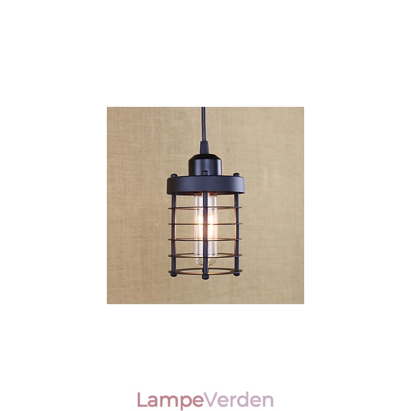 Smedejernslysekrone Retro Landligt landskab