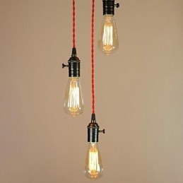 Country Mini Style galvaniseret metal Flush Mount