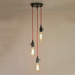 Country Mini Style galvaniseret metal Flush Mount