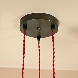 Country Mini Style galvaniseret metal Flush Mount
